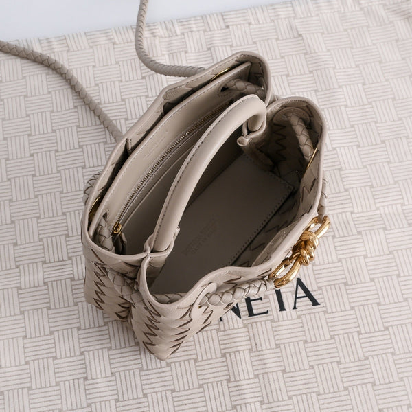 BV 2026 Mini Andiamo Taupe Lambskin