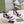 GG SLIM HORSEBIT SLIDE SANDAL WHITE