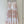 CD High-waist Tie-dye Pattern Skirt Pink mix White Cotton