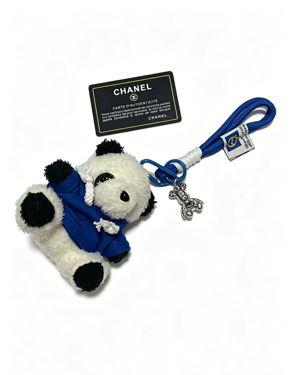 CC White Blue Bear Charm