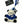 CC White Blue Bear Charm