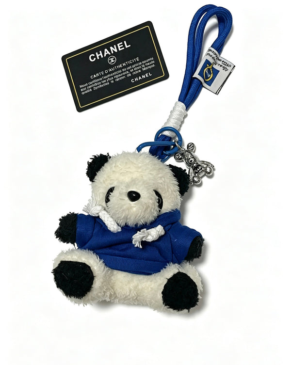 CC White Blue Bear Charm