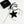 CC Bag Charm With Black Star
