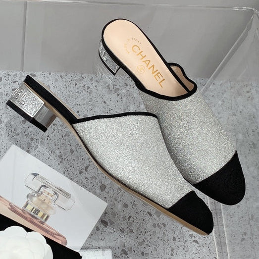 CC 2026 Mule 30mm Glitter Fabric 162125