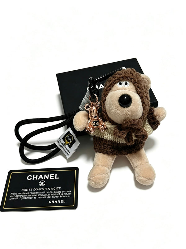 CC Cute Plush Dog Charm