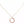 JUSTE NECKLACE GOLD RED DIAMONDS