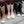 CC High Light Brown White Rain Boots
