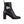CL Booty Lock 70 Mm Low Boots Calf Leather Black