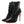 CL French Tutu Button Ankle Boot 100mm Calfskin Black