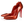 CL Hot Chick Pumps 100mm Patent Calf Leather Red