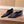 YSL 26FW V-Cut Pointed-Toe Loafers Low Block Heel Patent Leather 204234