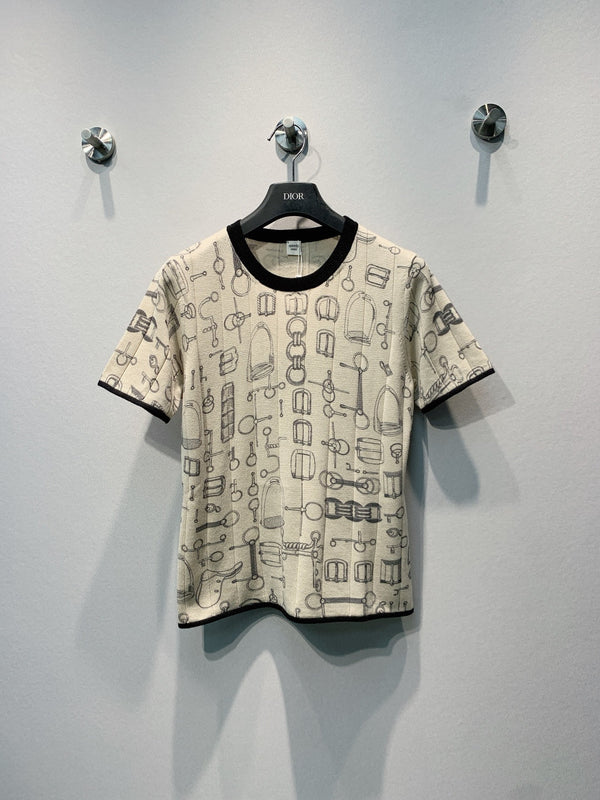 HM 26s Knit Short-Sleeve T-Shirt 406271