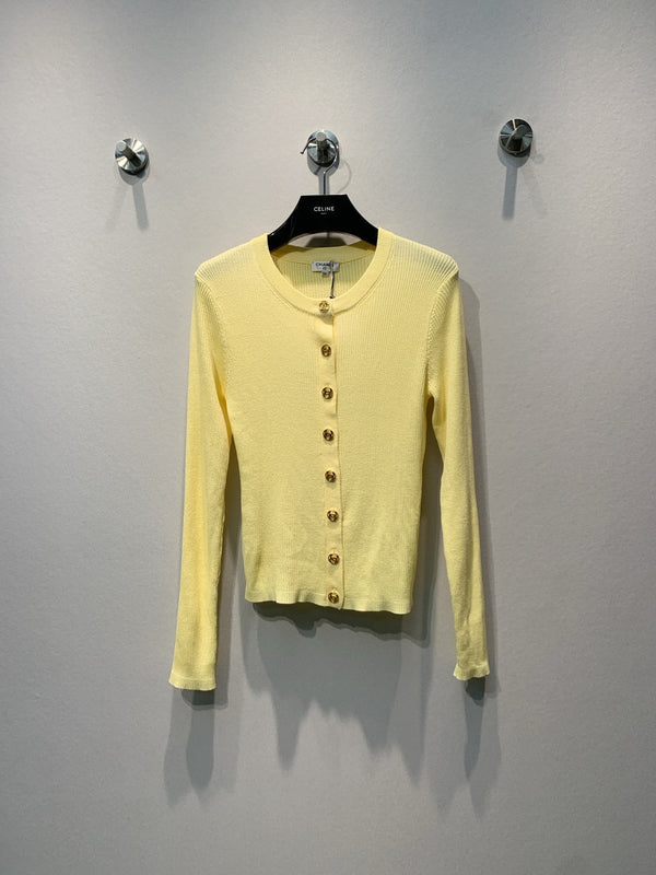 CC Ribbed Cardigan Tencel 411466