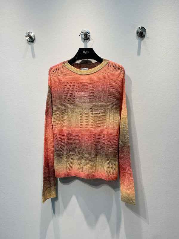 CC 26ss Open-Knit Sweater Wool 411506