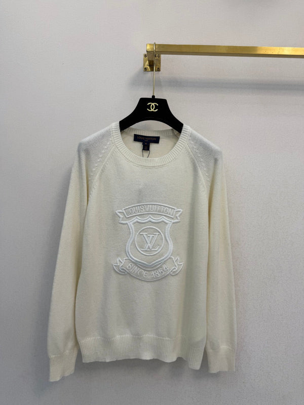 LV 26S Signature Crest Pullover Wool 433780
