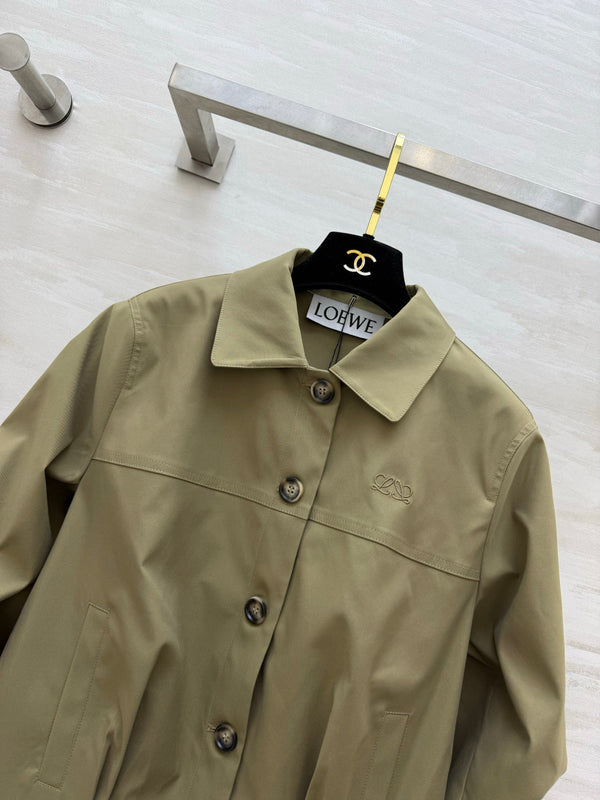 LW 26S Cropped Jacket Tonal Embroidery Anagram 435258