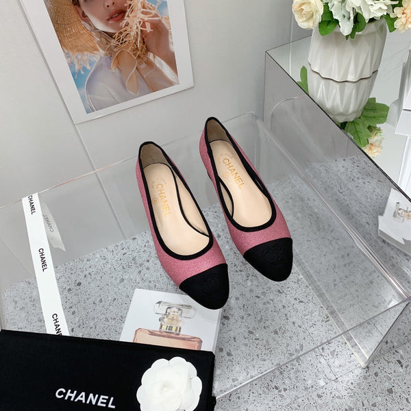 CC 2026 Pumps 30mm Glitter Fabric 162123