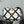19 FLAP BAG 26 WHITE BLACK CALFSKIN