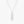 MOVE 10TH PM SILVER DIAMOND NECKLACE
