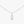 MOVE UNO LM SILVER DIAMOND PAVED NECKLACE