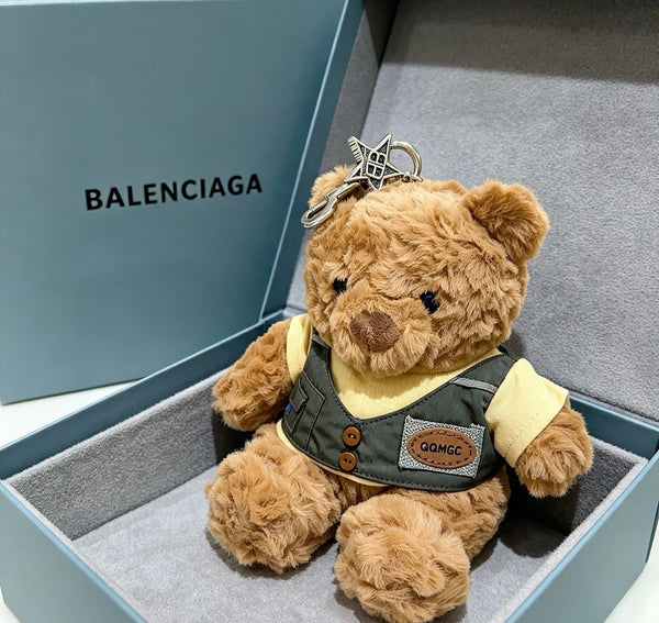 BLC Brown Plush Bear Charm