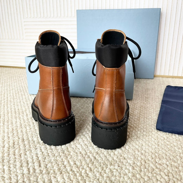 Prad 2026 Re-Nylon Ankle Boots Cowhide 149578