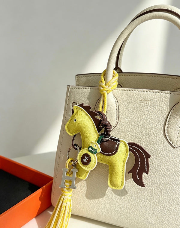 HM Yellow Horse Charm