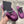 PRA 26S Mule Sneaker Purple Suede Canvas