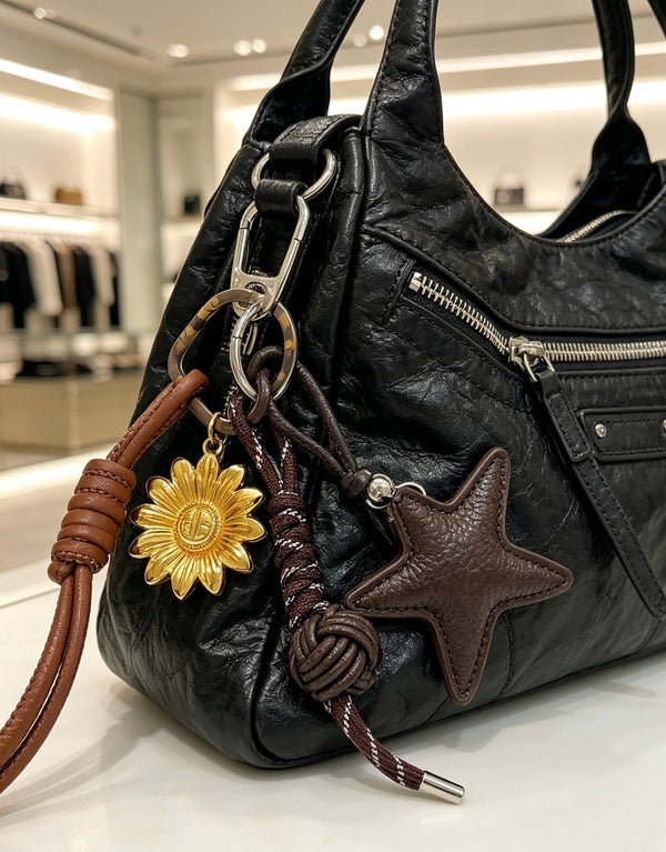 BLC Star Leather Charm