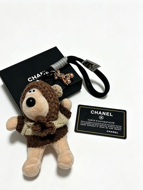 CC Cute Plush Dog Charm