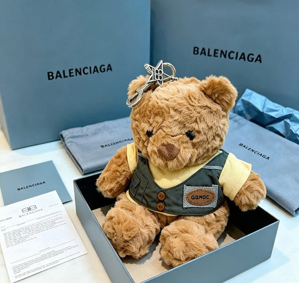 BLC Brown Plush Bear Charm