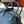 HM Mini Lindy 20cm Blue Agate Clemence Leather