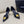 CC 26S Vintage Slingback Double Antique Gold Black Lambskin 156356