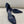 CC 26S Vintage Slingback Pointed-Toe Double CC Crystal Navy Black Silk Satin 156358