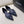 CC 26S Vintage Slingback Pointed-Toe Double CC Crystal Navy Black Silk Satin 156358