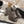 sandals chocolate patent crumpled lambskin