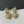 cc logo diamond paved heart mop drop earrings