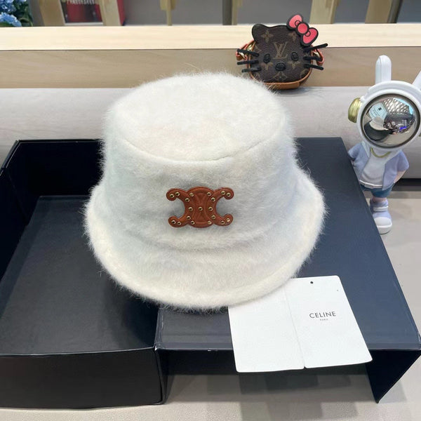 CE 26FW Bucket Hat Rabbit Fur 563669