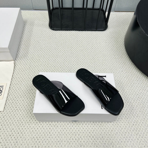Loewe 25 Transparent Slide PVC Sheepskin 211983
