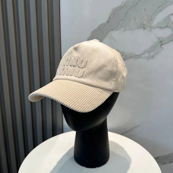 Miu Baseball Cap Velvet 297633