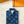 LV 25 Starry Sky Print Set Blue Polyamide
