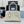 Prada Linen Medium Tote Bag Soft Grain Leather & Canvas