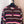 Miumiu 2025 Striped Knit Polo Shirt Blue and Brown Wool