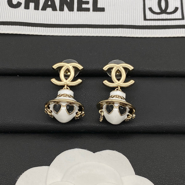 Chanel CC Robot Gabrielle Doll Earrings