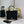 CD 2026 Book Tote Bag With Red Beetle-shaped Embellishments Black Canvas 288481