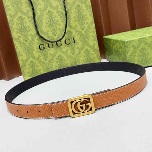 GG Marmont Reversible 2.5cm Belt Leather 213030