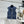 CC Round-Neck Vest Jacket Gold Buttons Dark Blue Tweed 417313