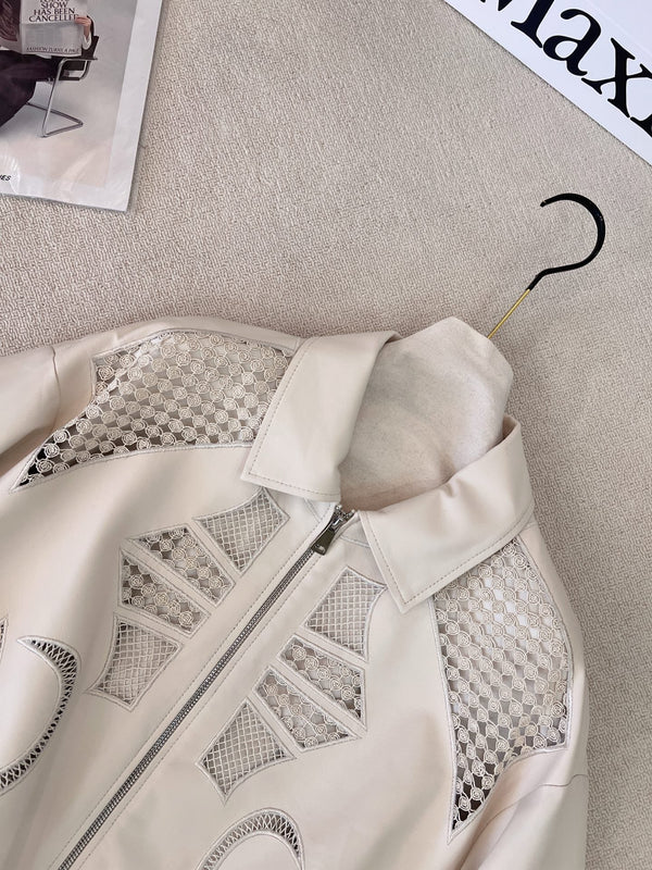 HM 26K Embroidered Jacket Leather 435209