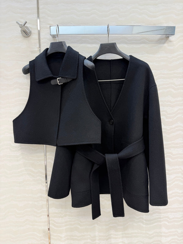 HM 26FW Trench Modular Cashmere Coat Wool 440940