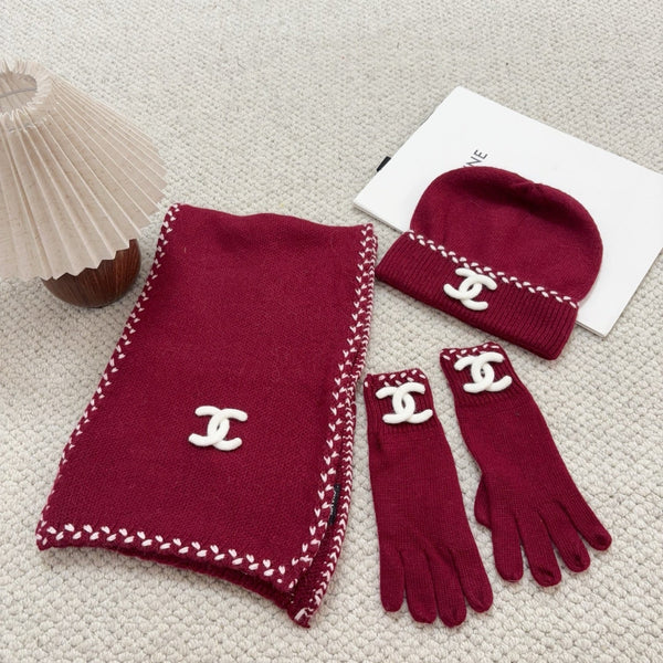 CC Hat Scarf Gloves Set 563594